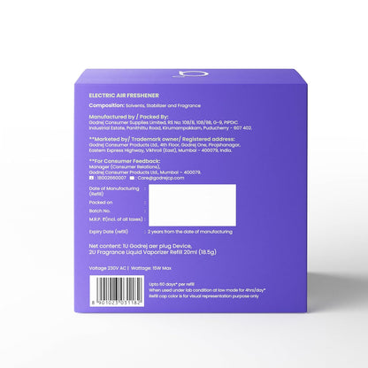 Godrej Aer Plug Violet Bloom machine & freshner