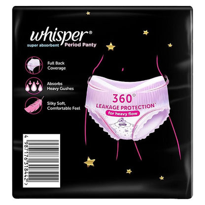 Whisper Period Panty M L pack of 6