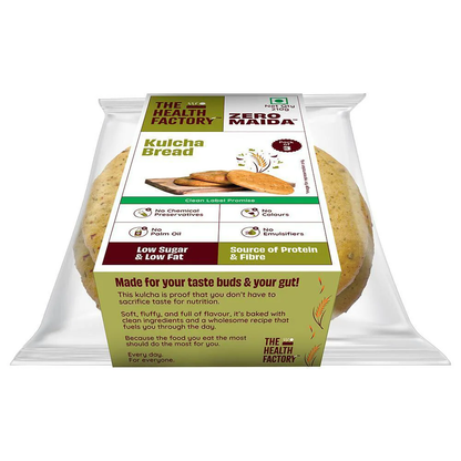 The Health Factory Zero Maida Kulcha Bread (3 Pcs) 210 g