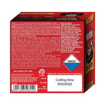 Mortein Instant vaporizer Twin Pack 45 ml