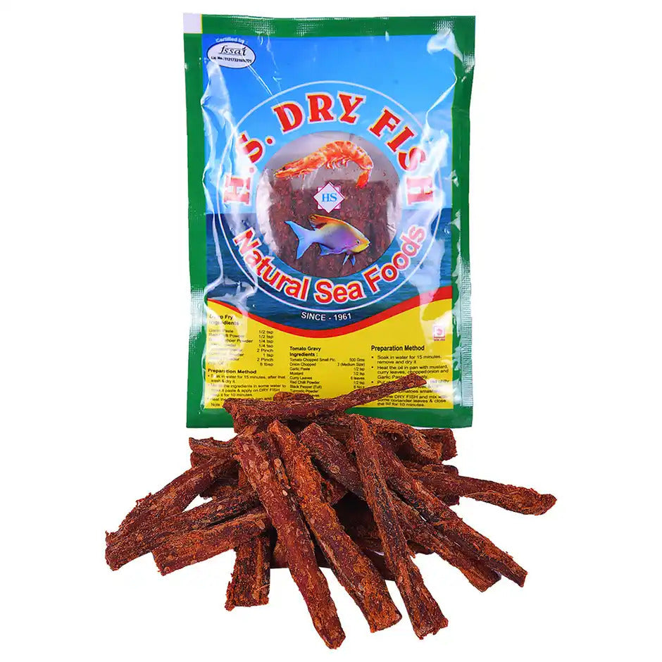 H.S Dry Bombay Duck Ready To Fry 80 g