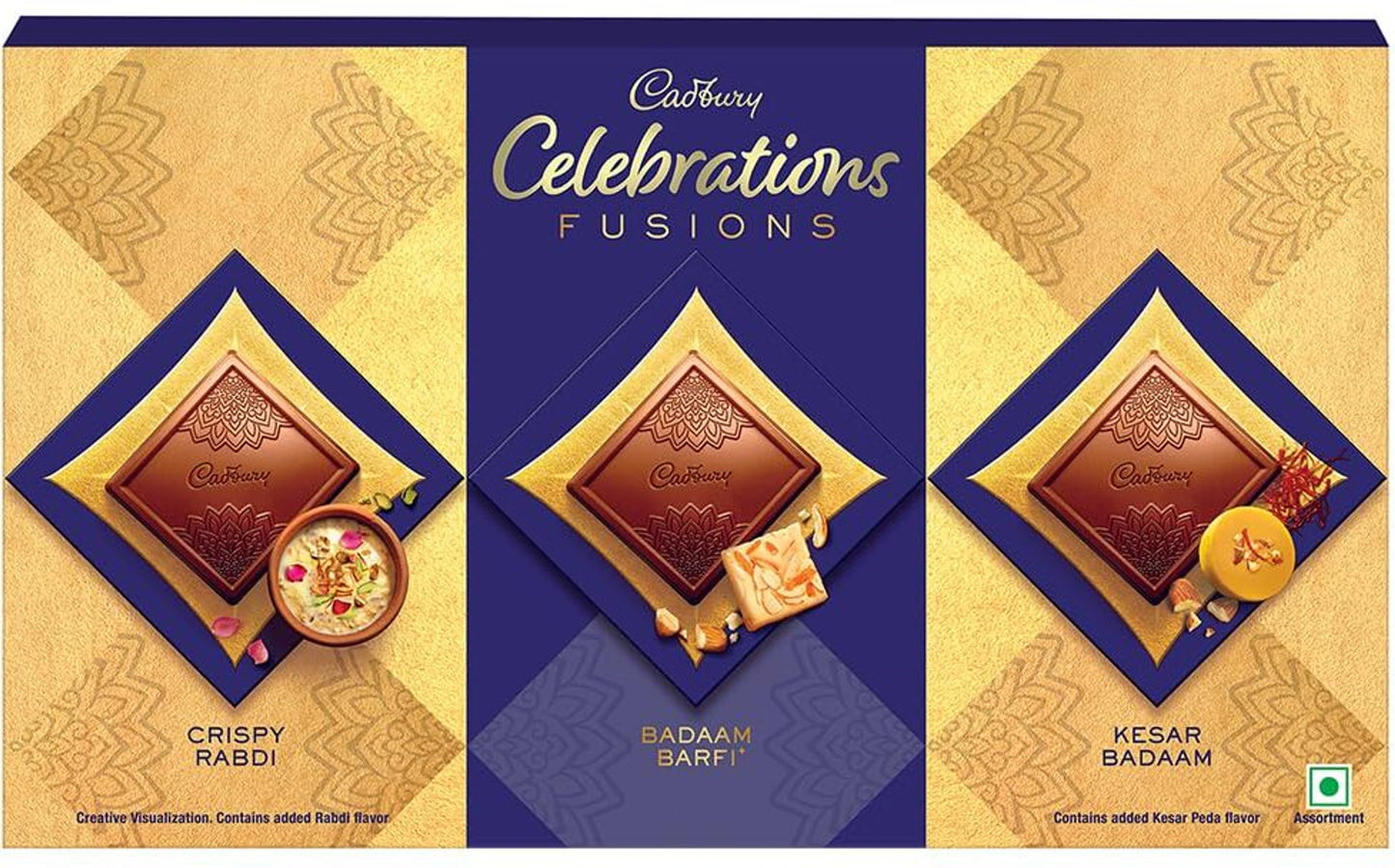 Cadbury Celeration Fusions Chocolate Pack 115 g