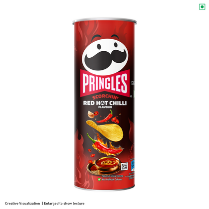 Pringles Scorchin Red Hot Chilli 102 gm