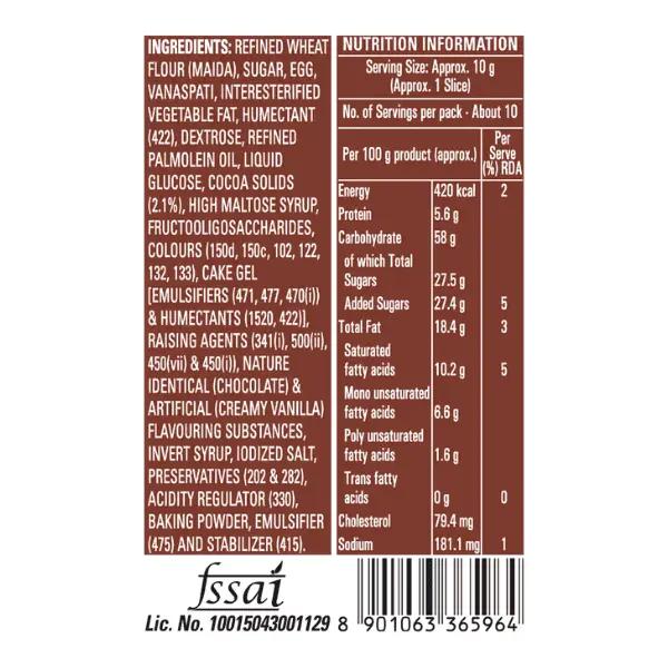 Britannia Gobbles Chcoco Bar Cakes 45 gm