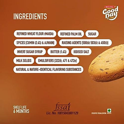 Britannia Good Day Butter Jeera Cookies 90 gm