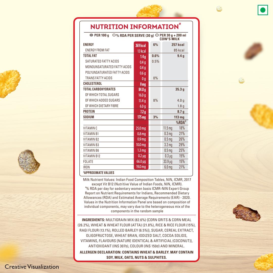 Kellogg'S Multigrain Cornflakes 450 gm