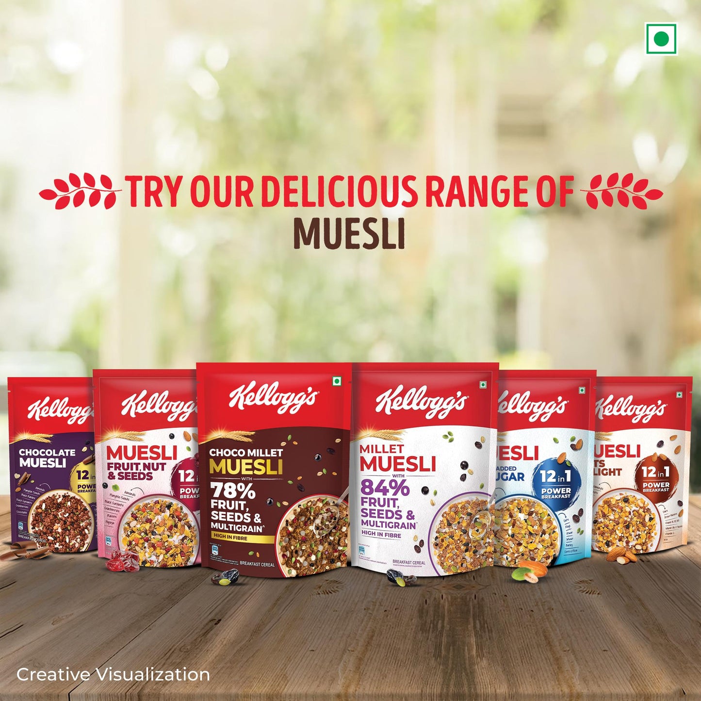 Kellogg'S Choco Millet Muesli 400 g