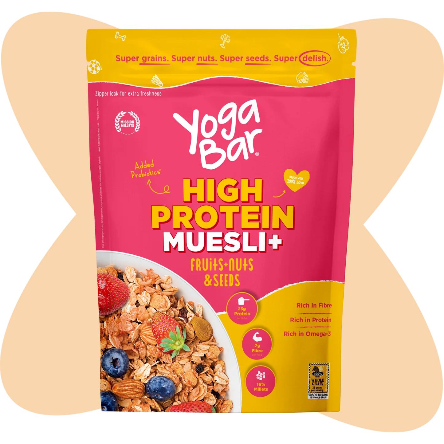 Yogabar Fruits, Nuts & Seeds Protein Muesli 350 g