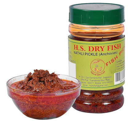H.S Dry Nathli Pickle Jar 200 g