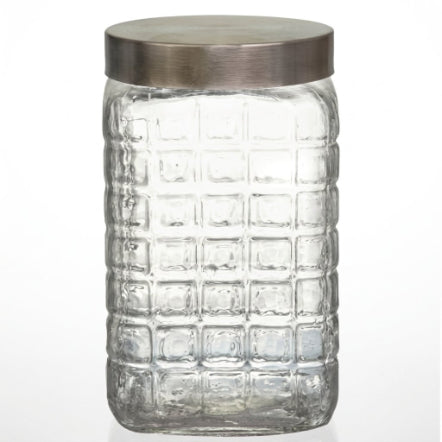 Smartle Silverlid Glass Jar 1175 ml