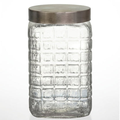 Smartle Silverlid Glass Jar 1175 ml