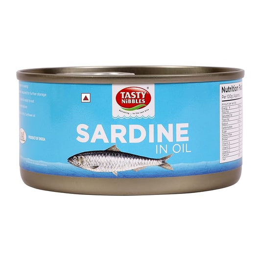 Tasty Nibbles Sardine in Oil 185 g
