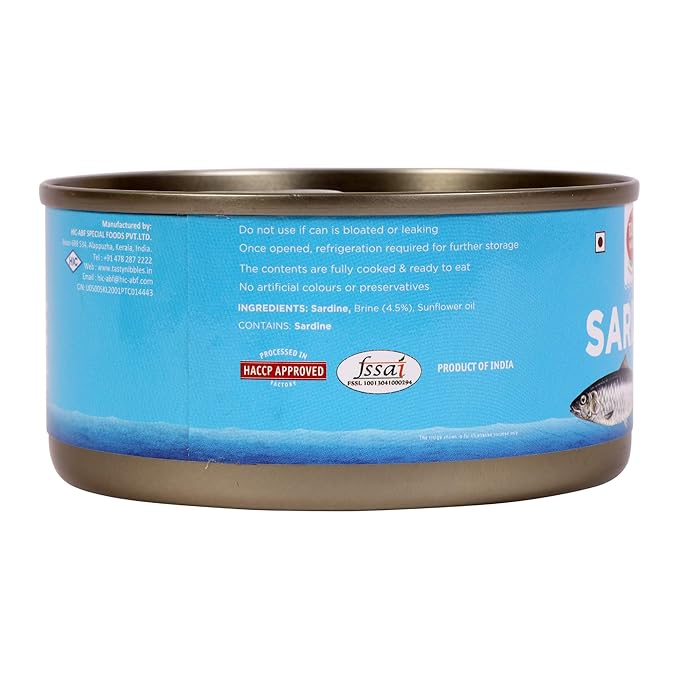 Tasty Nibbles Sardine in Oil 185 g
