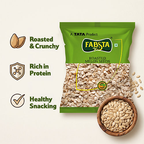 Fabsta Roasted Melon Seeds, 100 g