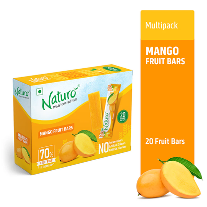 Naturo Mango Fruit Bars Multipack 20x7 gm