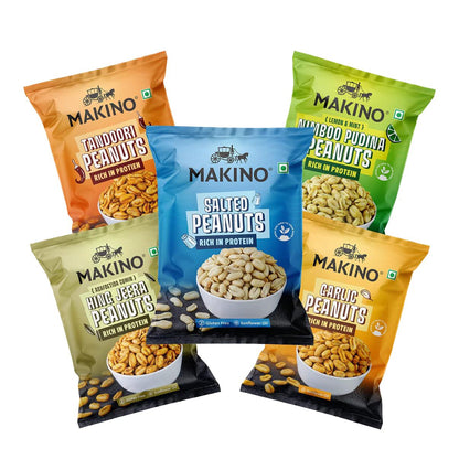 Makino Assorted Roasted Peanut 5x43 g