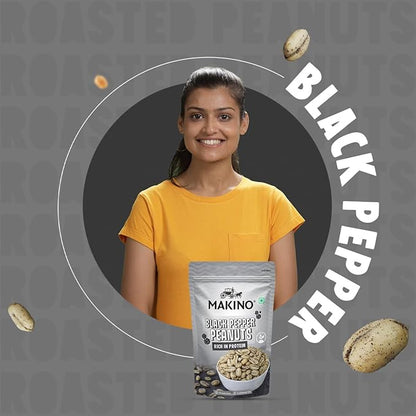 Makino Black Pepper Peanuts 150 gm