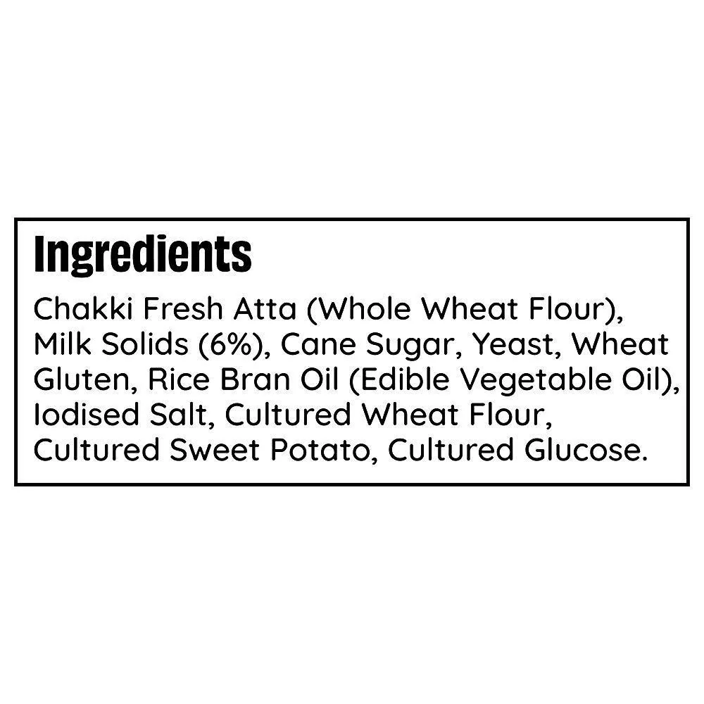 The Health Factory Zero Maida Milk Bread 250 g