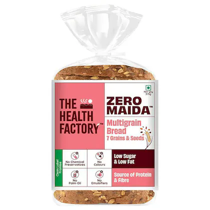 The Health Factory Zero Maida Multigrain Bread 375 g