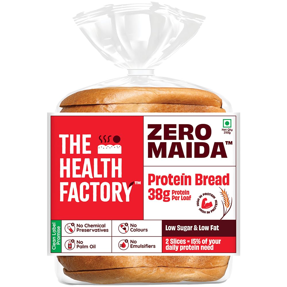 The Health Factory Zero Maida Protein Bread 250 g