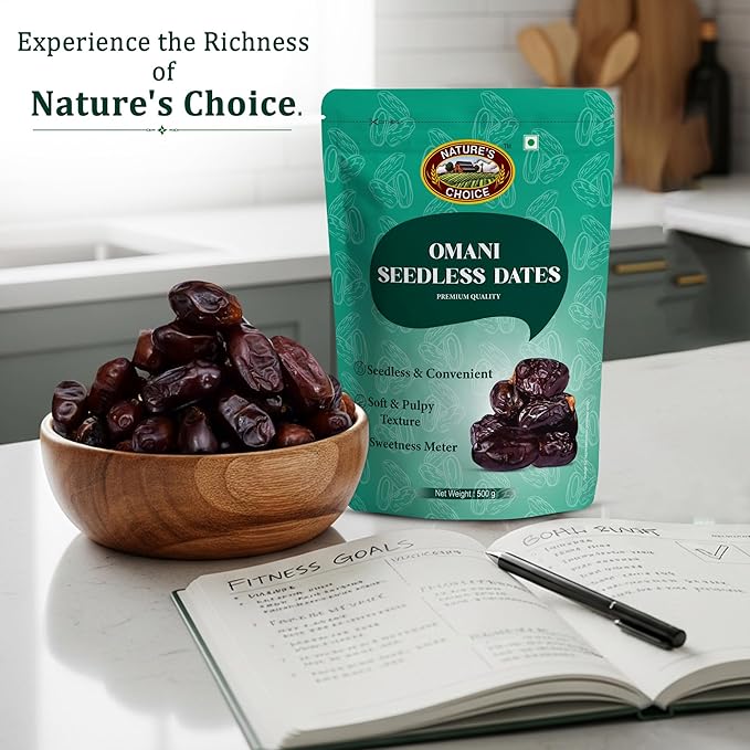 Nature's Choice Omani Seedless Date 500 gm