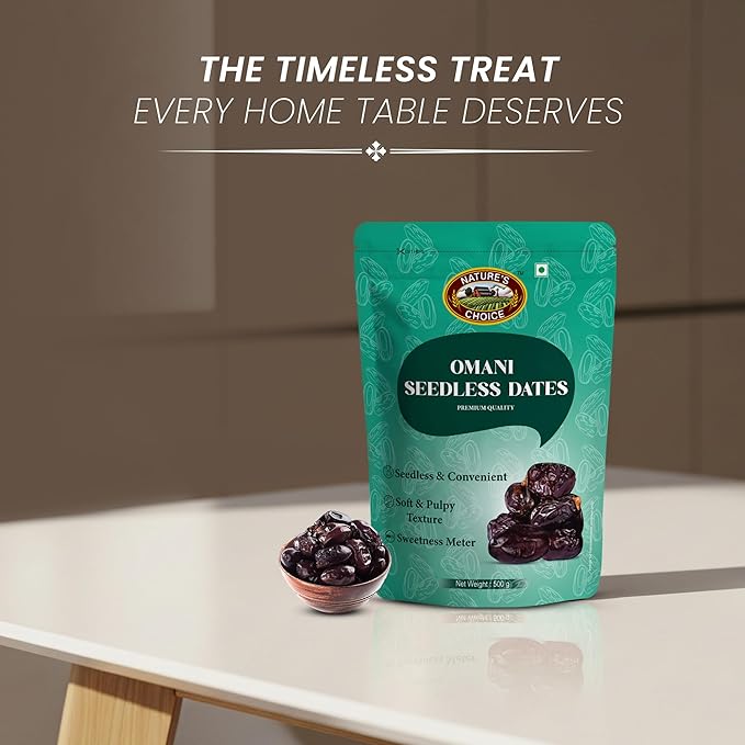 Nature's Choice Omani Seedless Date 500 g