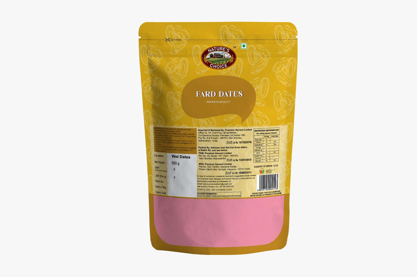 Nature's Choice Fard Dates 500 g