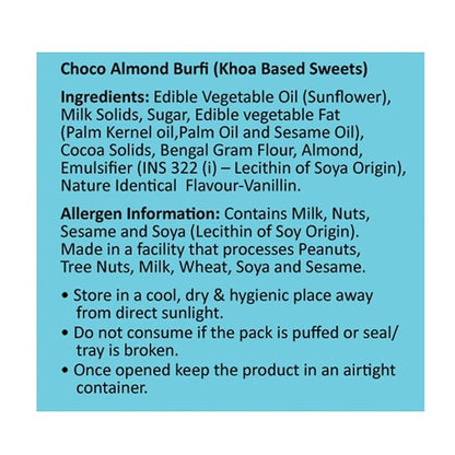 Lal Choco Almond Burfi 200 gm