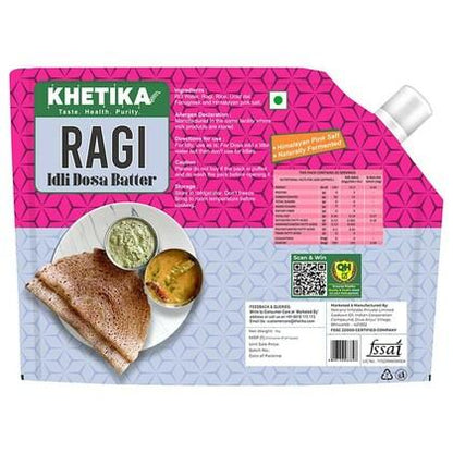 Khetika Fresh Ragi Batter 1kg