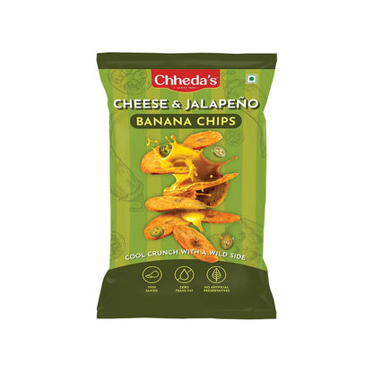 Chheda'S Cheese N Jalapeno Banana Chips 90 g