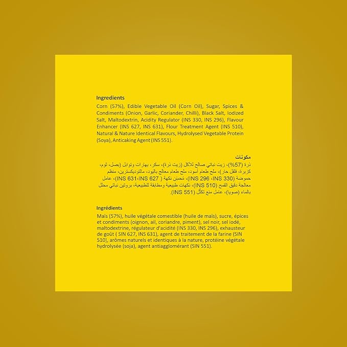 Makino Corn Munch Indian Masala Namkeen 150 gm