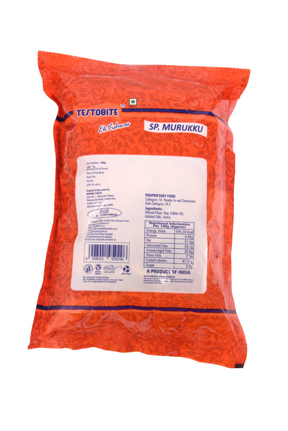 Testobite Special Murukku 400 gm