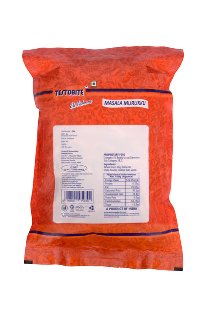 Testobite Masala Murukku 400 gm