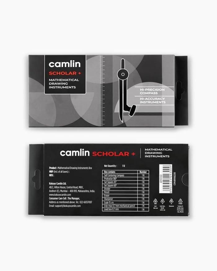 Camlin Scholar Plus Geometry Box 1 pc