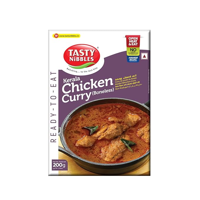 Tasty Nibbles Kerala Chicken Curry (Boneless) Pouch 200 gm
