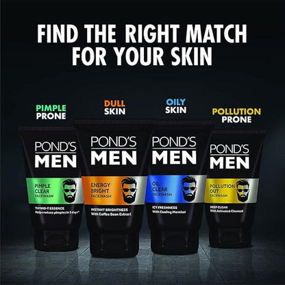 Ponds Mens Pollution Out Face Wash 150 gm