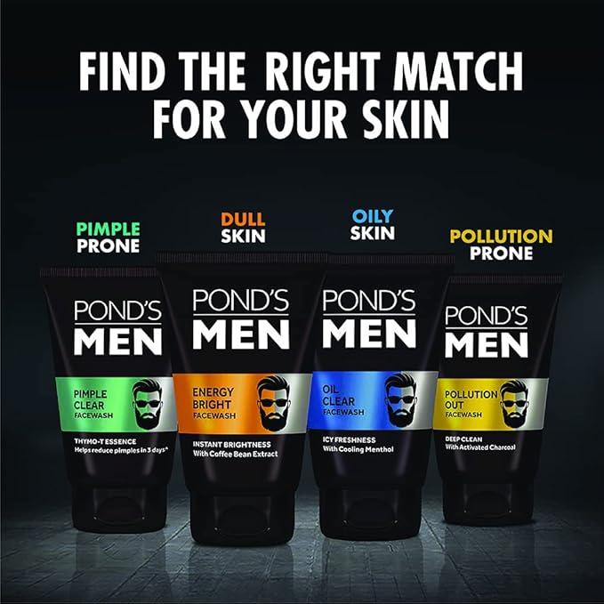 Ponds Mens Pollution Out Face Wash 150 g