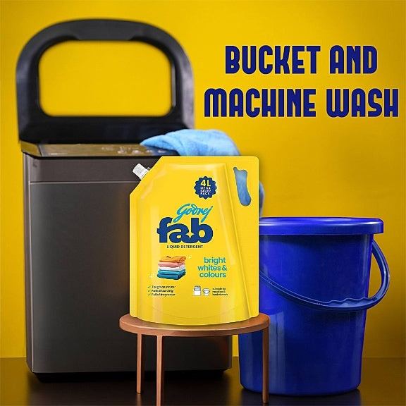 Godrej Fab Liquid Detergent 4 ltr