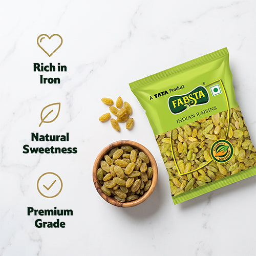 Fabsta Indian Raisins, 500 g