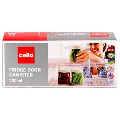 Cello Fridge Door Cointainer 500 Ml pack of 3