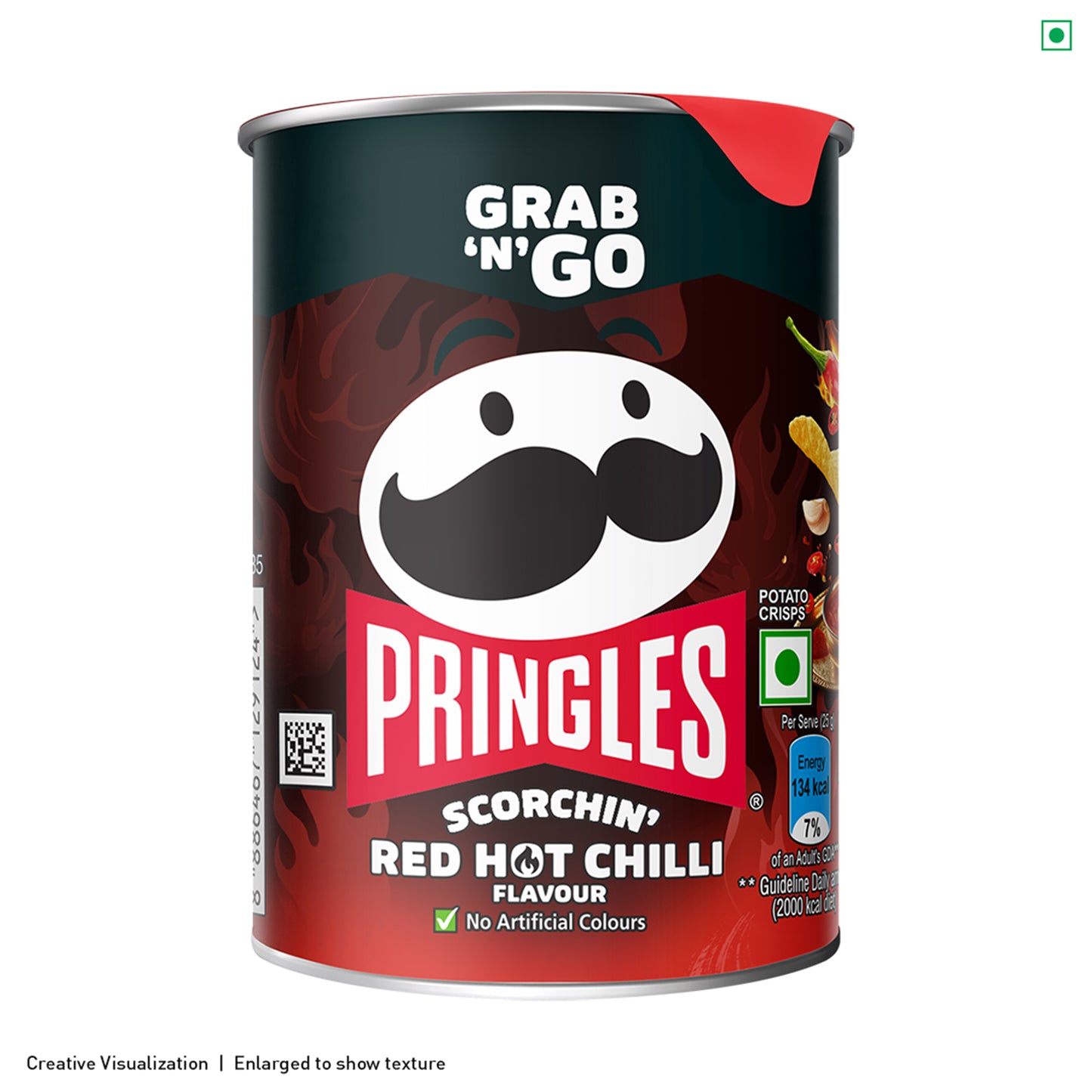 Pringles Scorchin Red Hot Chilli 40 gm