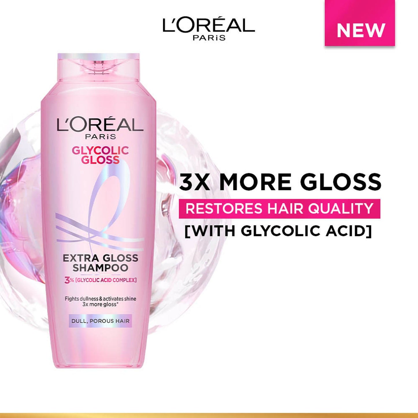 L'Oreal Paris Glycolic Gloss Shampoo 200 ml