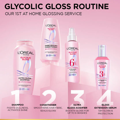 L'Oreal Paris Glycolic Gloss Shampoo 200ml