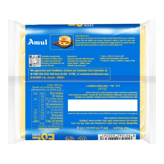 Amul A Plus Cheese Slices 200 g