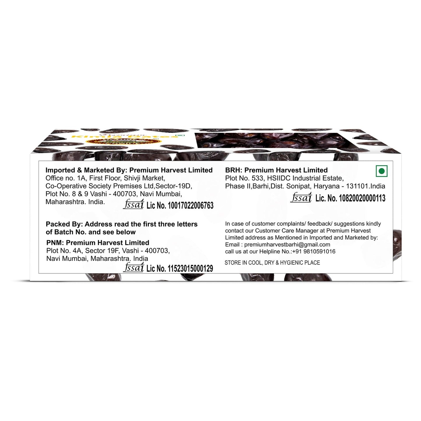 Nature's Choice Premium Kimia Dates 500 g