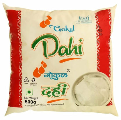 Gokul Curd Pouch 500 gm