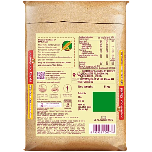 Aashirvaad MP Lokwan Atta Premium Blend 5 kg