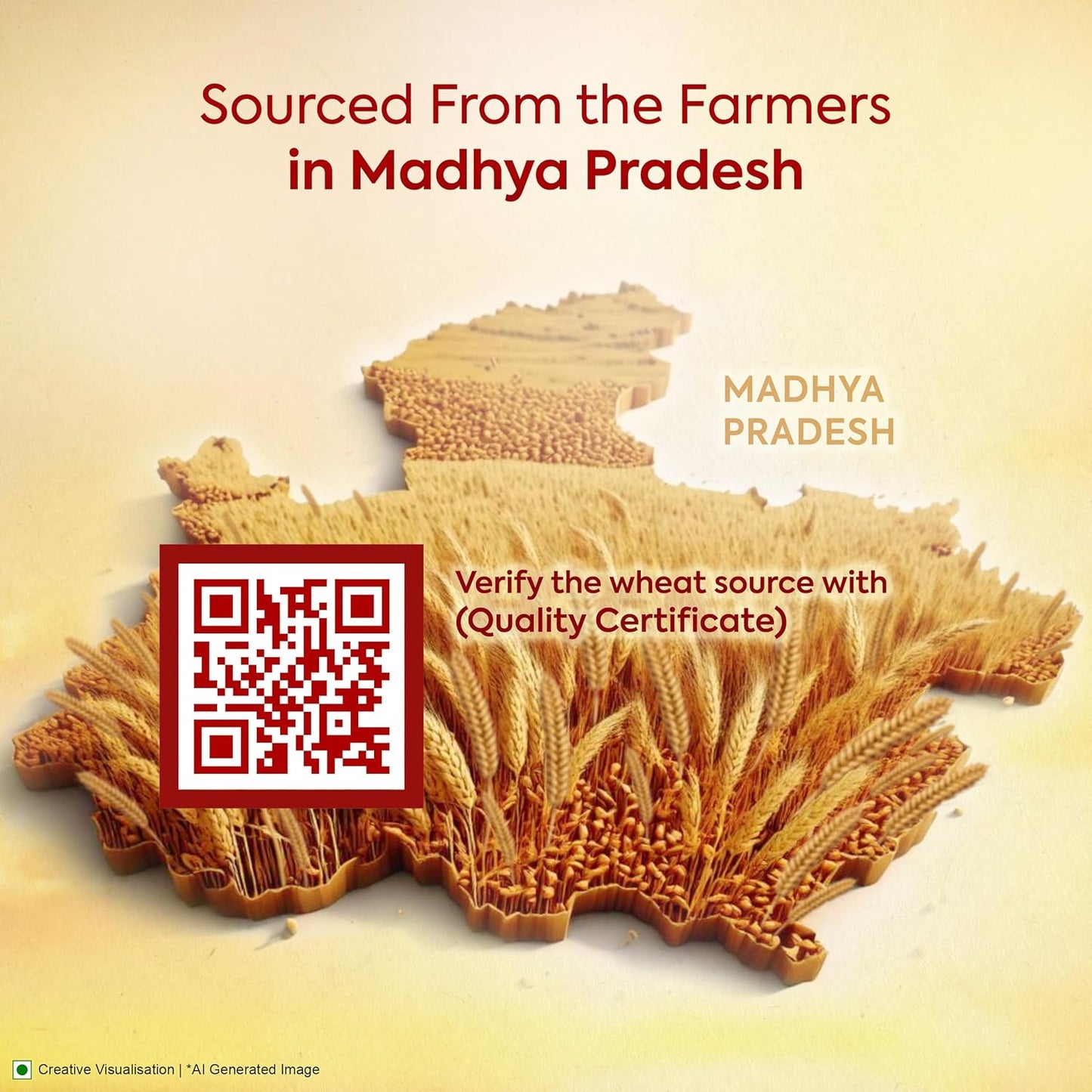 Aashirvaad MP Chakki Lokwan Atta 1 kg