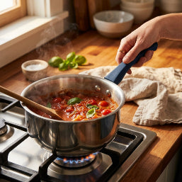 Smartle Triply Mini Saucepan 14cm Blue pack of 1