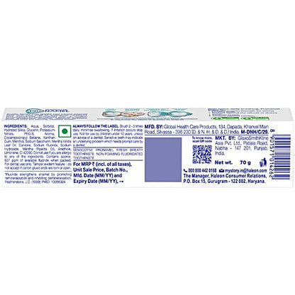 Sensodyne Pronamel Enamel Protection Fresh Breath Toothpaste 70 g